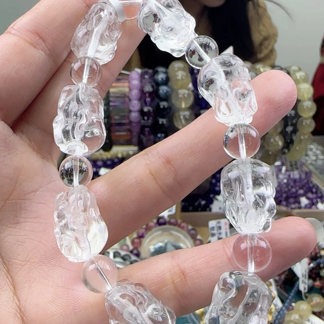 水晶手链未镶嵌手串