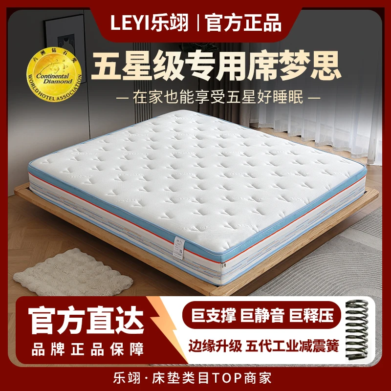 【五代机械弹簧】软硬适中款 全拆式床垫家用无胶水护脊护腰垫
