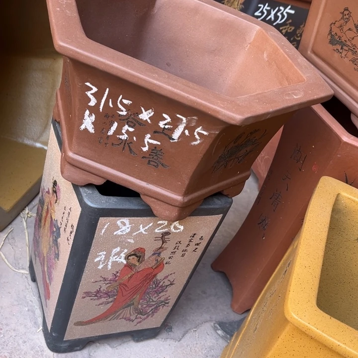 紫砂花盆紫砂花盆