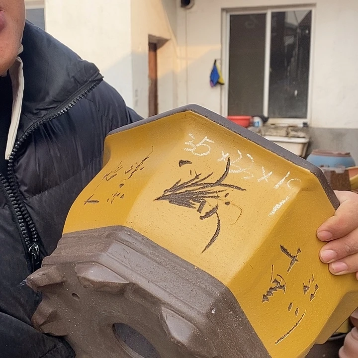 紫砂花盆宜兴紫砂