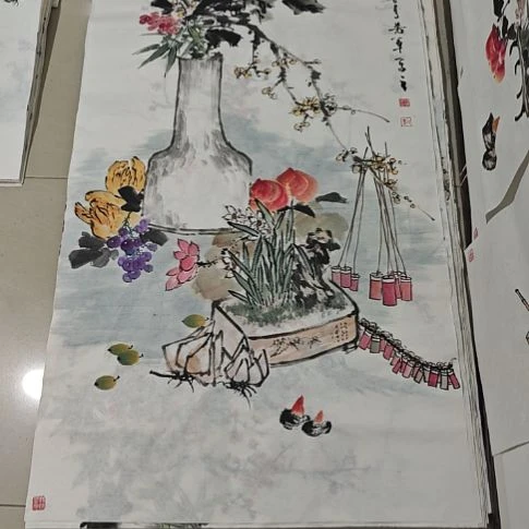 国画张芳军老师作品