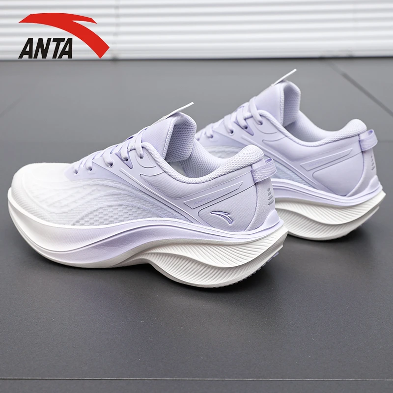 安踏女鞋子叶子5运动鞋休闲鞋2025新款品牌夏季网面鞋透气跑步鞋