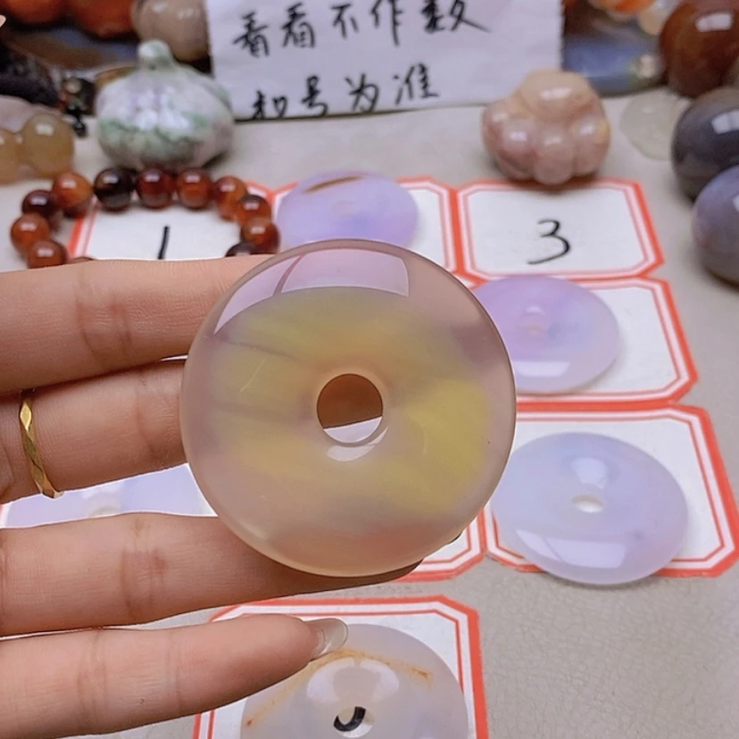 【闪购商品】未镶嵌玛瑙/玉髓珠宝半成品浮**梦