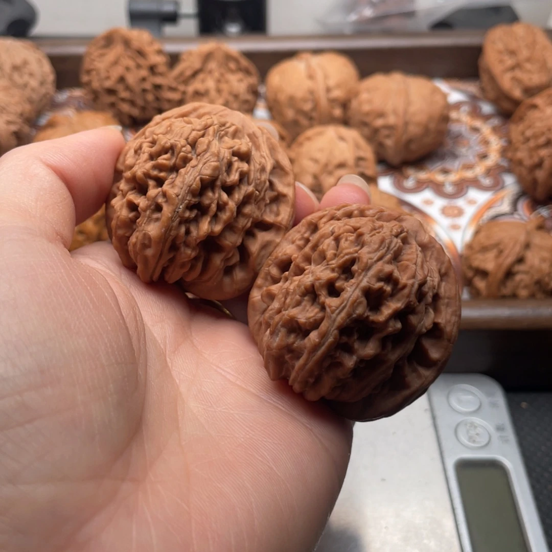 东***霖手串/手链核桃四座楼42尺全品