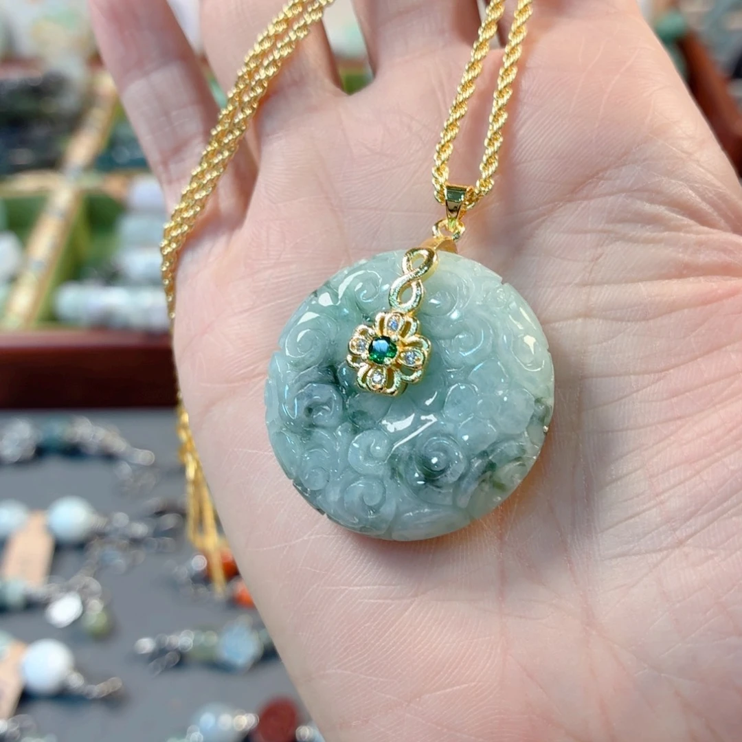 ঞ***.未镶嵌手链翡翠手串