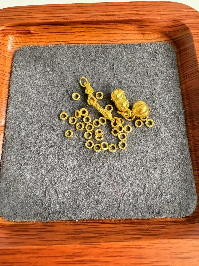 足金999 卡3盘缠好事发生手链