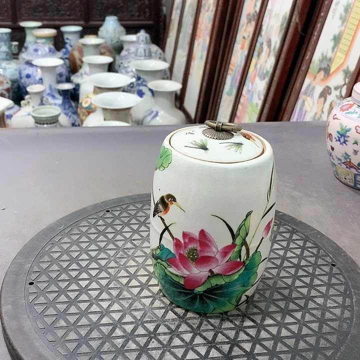 摆件陶博古架陶瓷摆件