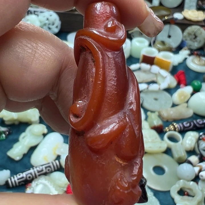 南红玛瑙手链未镶嵌