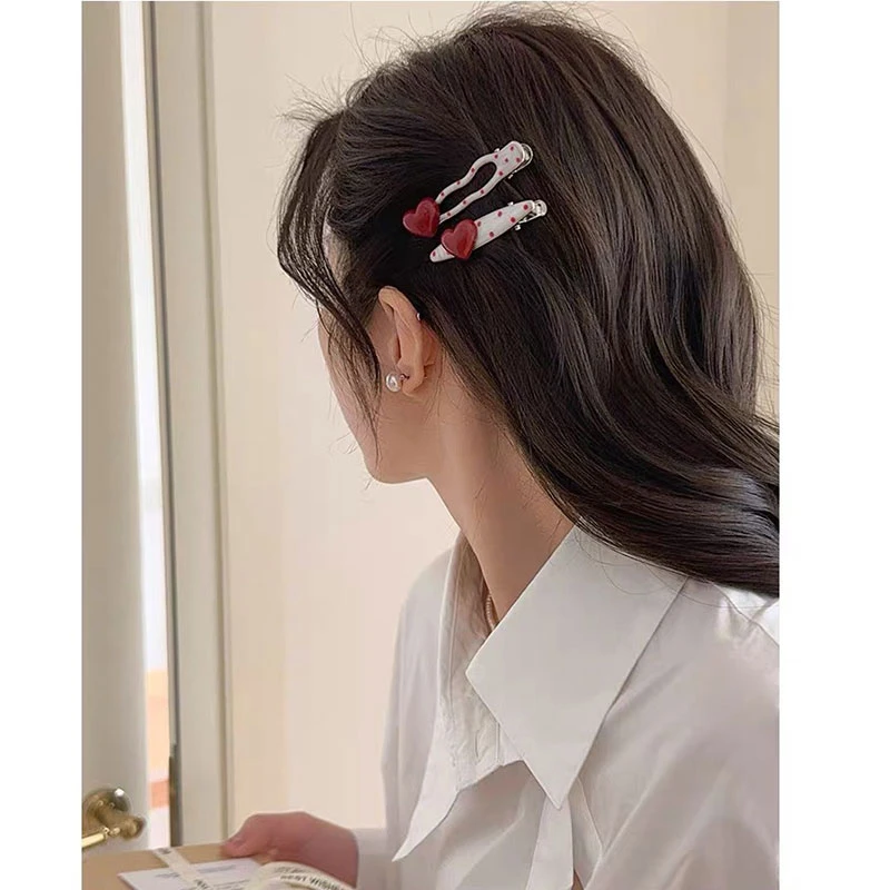 【26个】X高级醋酸韩式刘海夹鸭嘴夹时尚简约可爱侧边碎发饰发夹