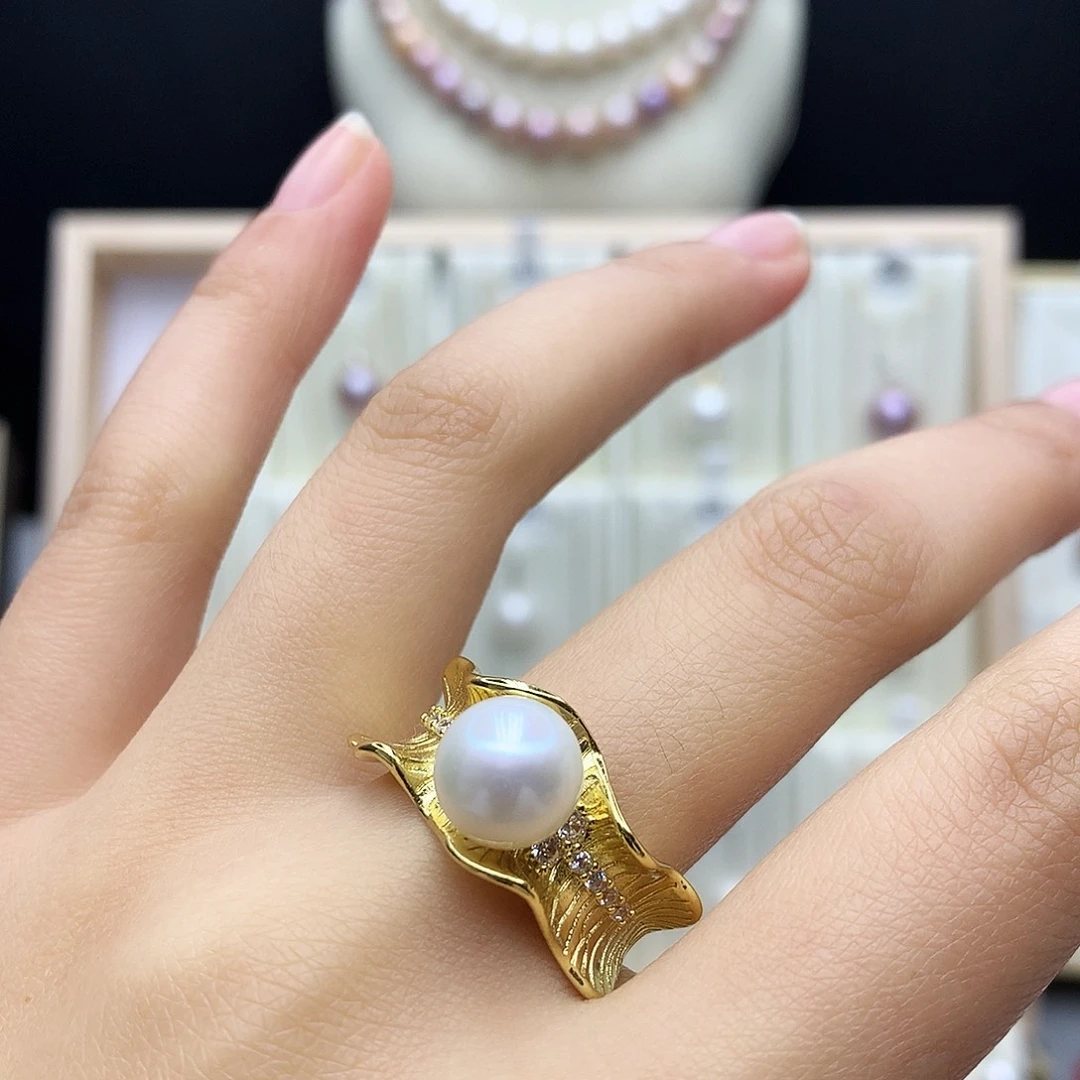 合金颈饰淡水珍珠