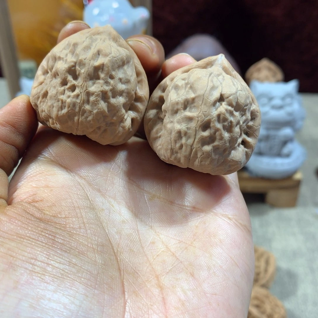 吊坠文玩核桃和****年古蝉