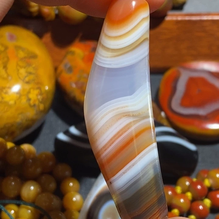 玛瑙/玉髓未镶嵌颈饰