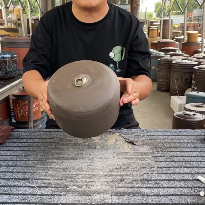 紫泥茶叶罐茶叶罐