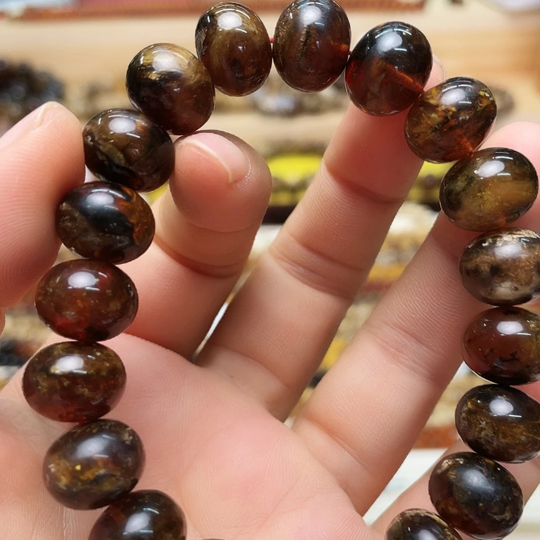 未镶嵌琥珀裸石十三71397