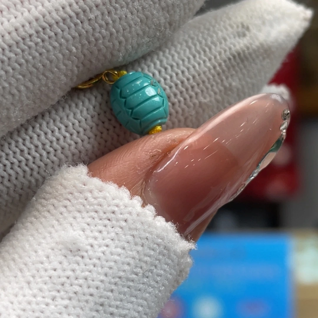 绿松石未镶嵌挂件