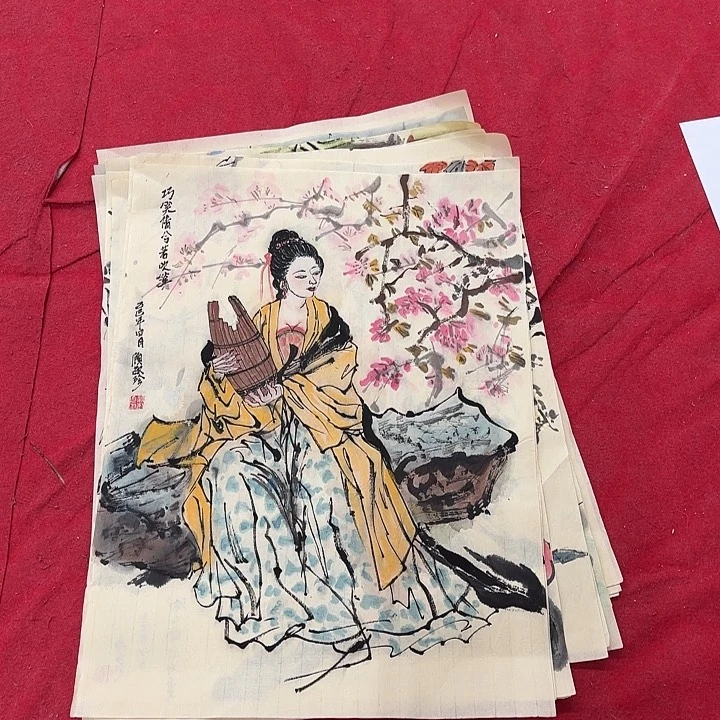国画花鸟的翅膀和翅膀是一样长