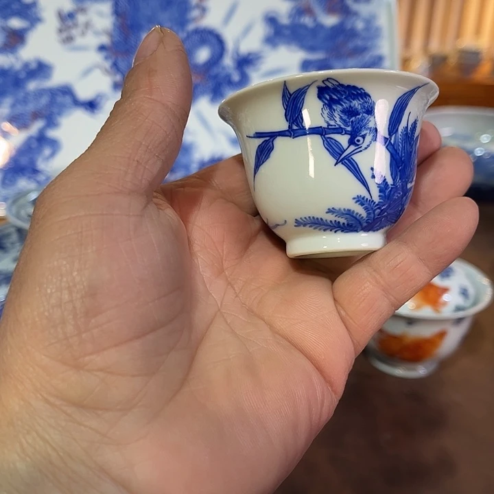 錡镇堂手工手绘杯