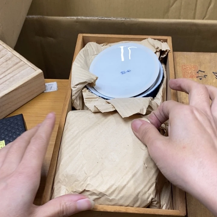 瓷片中古工艺品一件