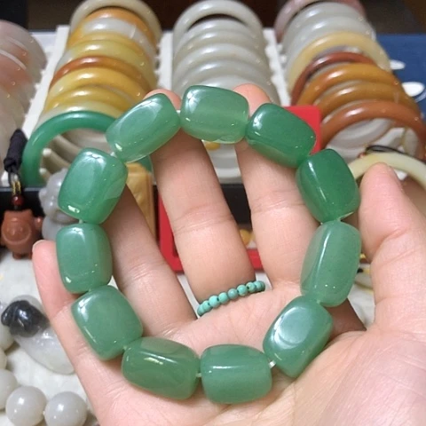 石英质玉未镶嵌手链