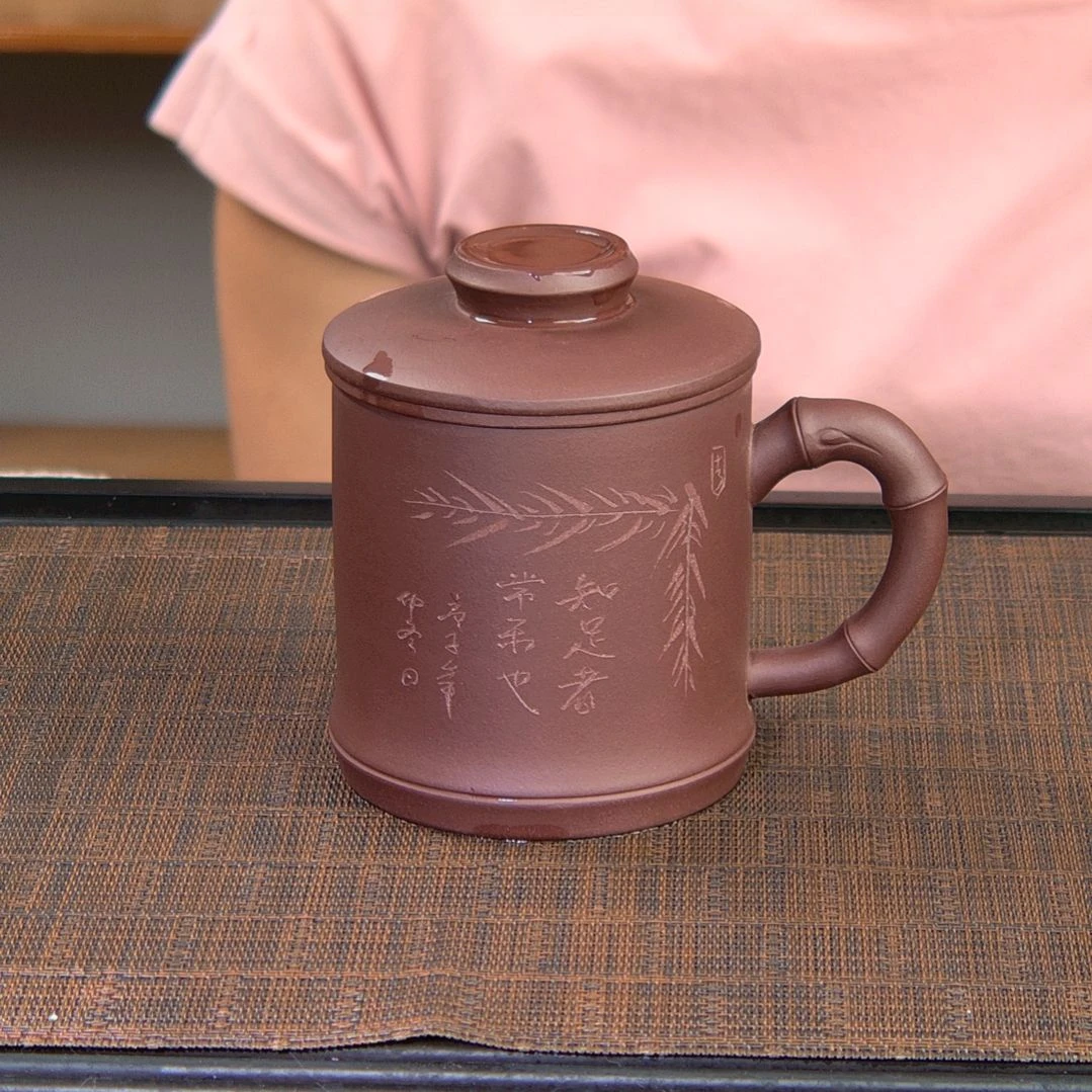 茶杯紫砂高货放漏