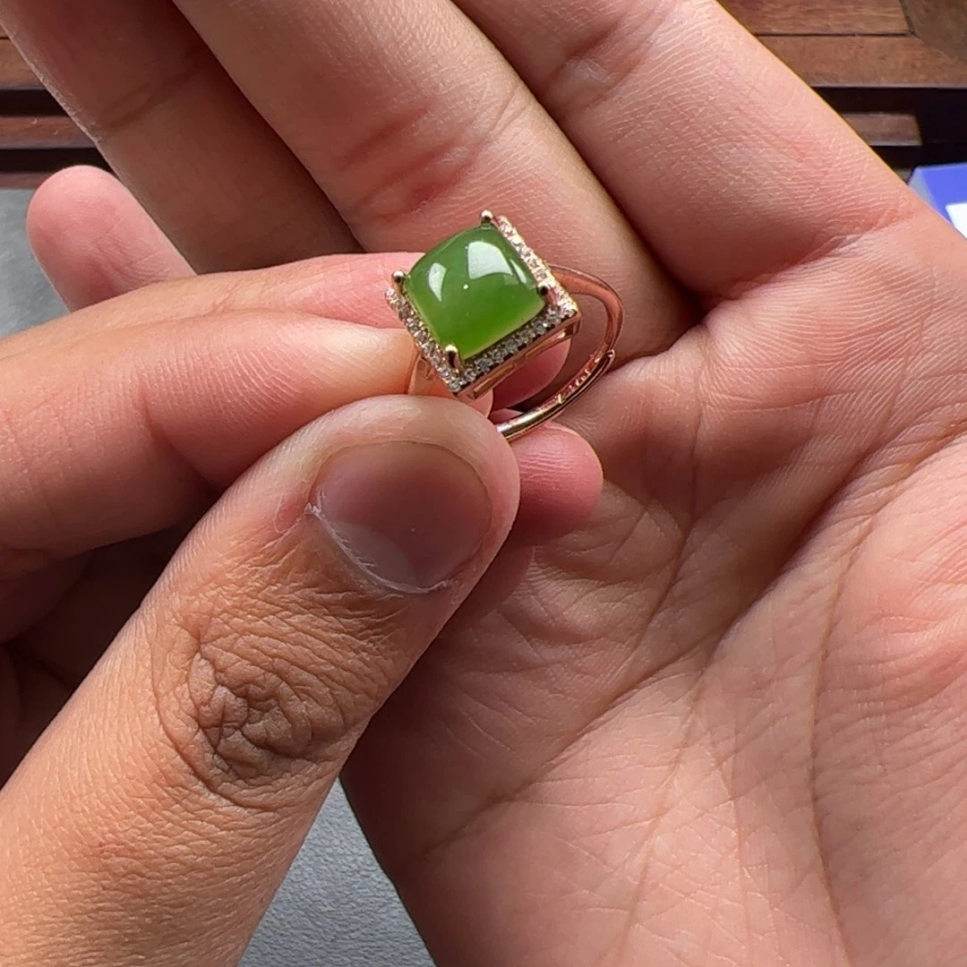 和田玉挂件银S925镶嵌东**升