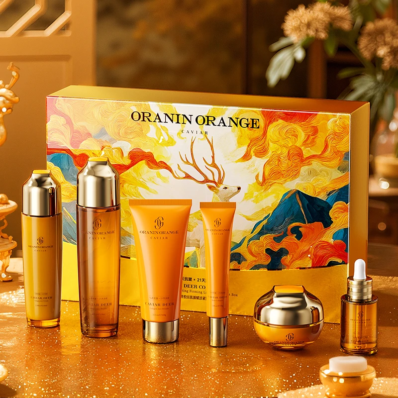 ORANINORANGE鱼子酱鹿骨胶原肌源赋活紧塑溶纹套盒