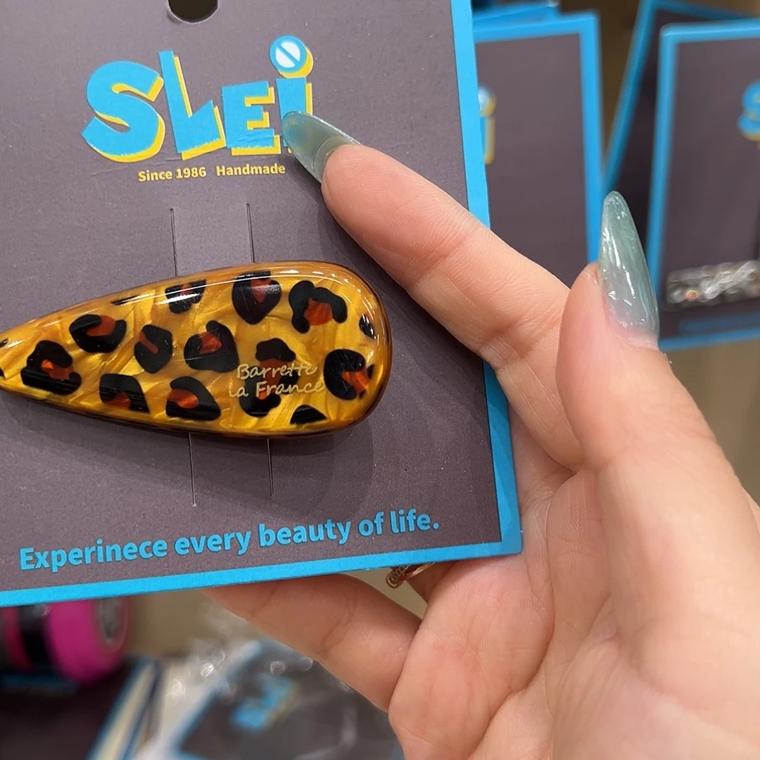 非金属无豹纹水滴鸭夹