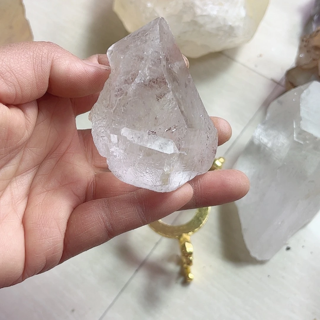 水晶天然水晶原石未镶嵌漫**瞬