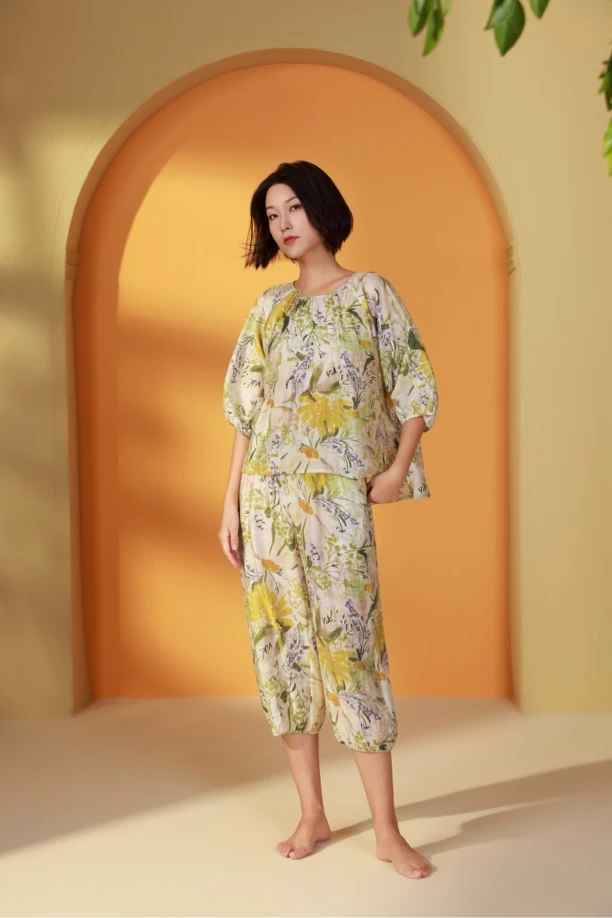 夏季新款清新简约家居服53327