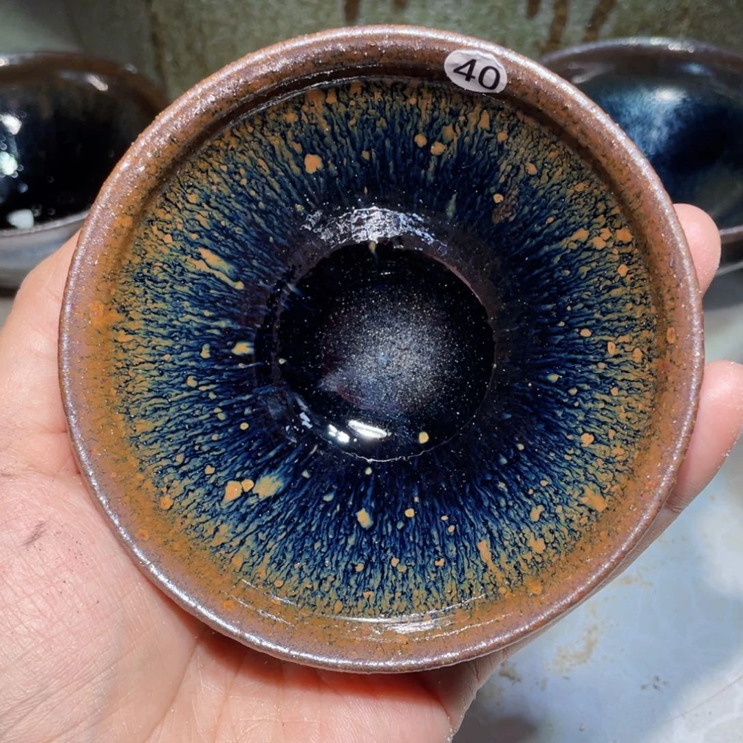 茶盏龙窑柴烧建盏40