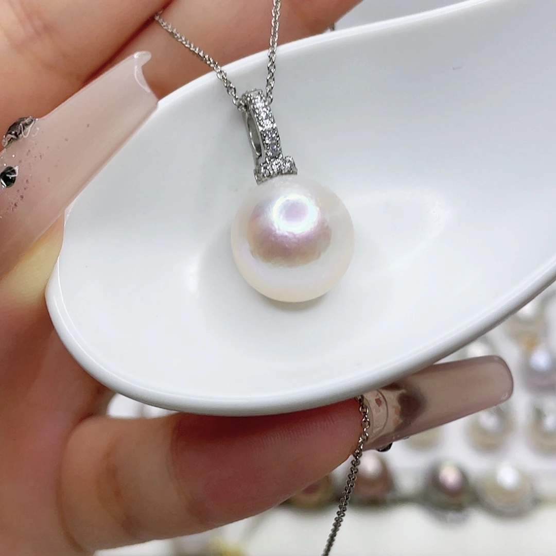 淡水珍珠合金吊坠(赠链)