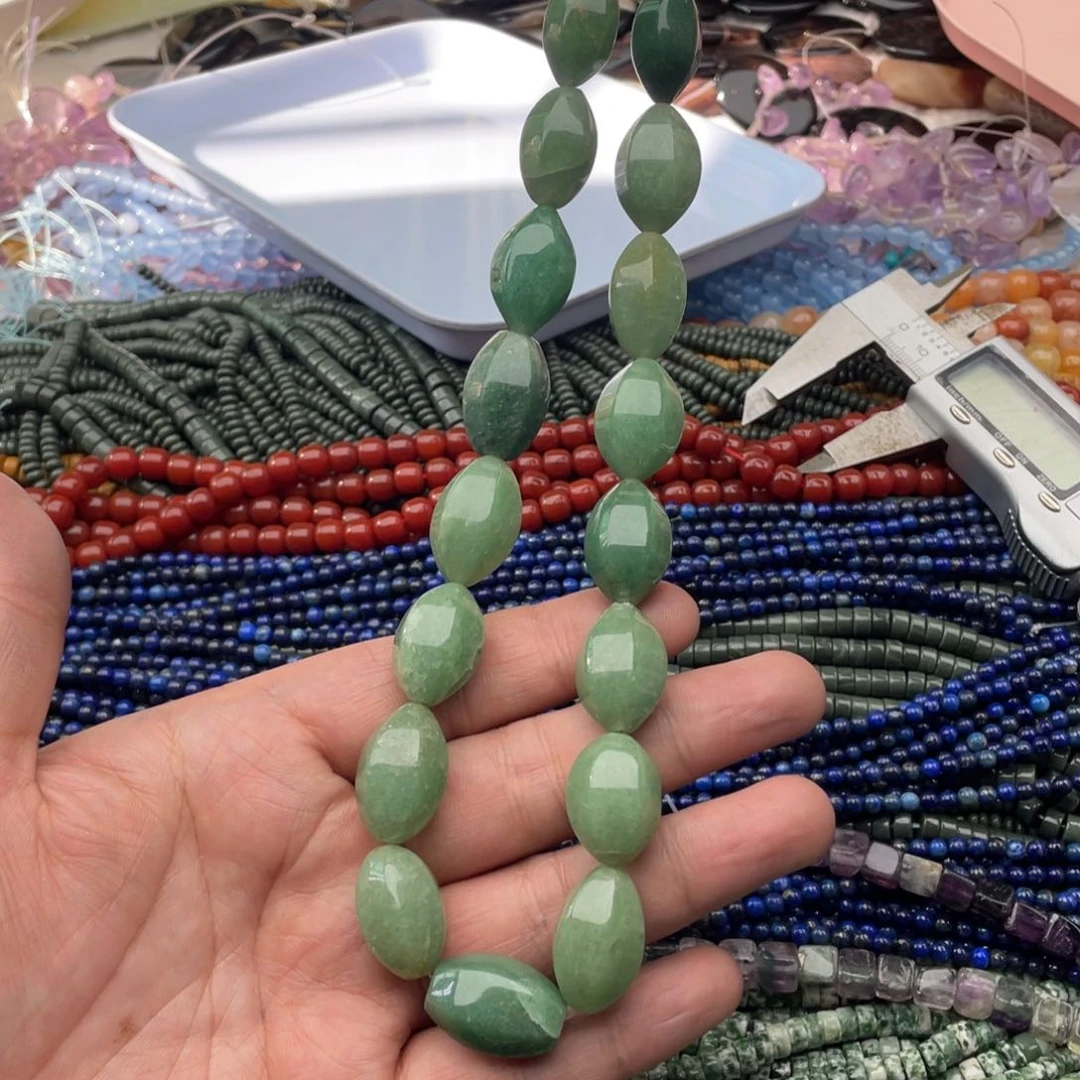 玛瑙/玉髓珠宝半成品未镶嵌一条装东临玉瓜珠塔链