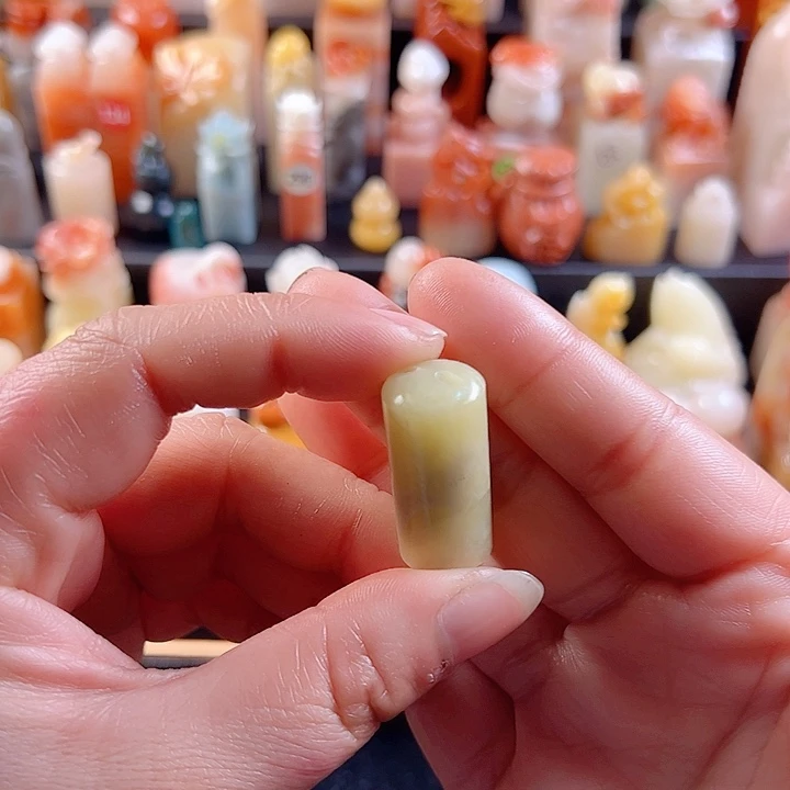 青田石印石1.3厘米，包刻