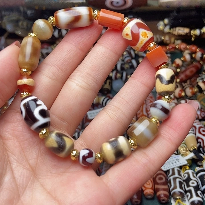 玛瑙/玉髓未镶嵌手链