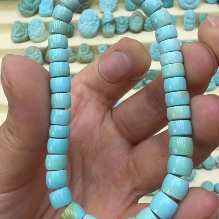 绿松石雕刻未镶嵌