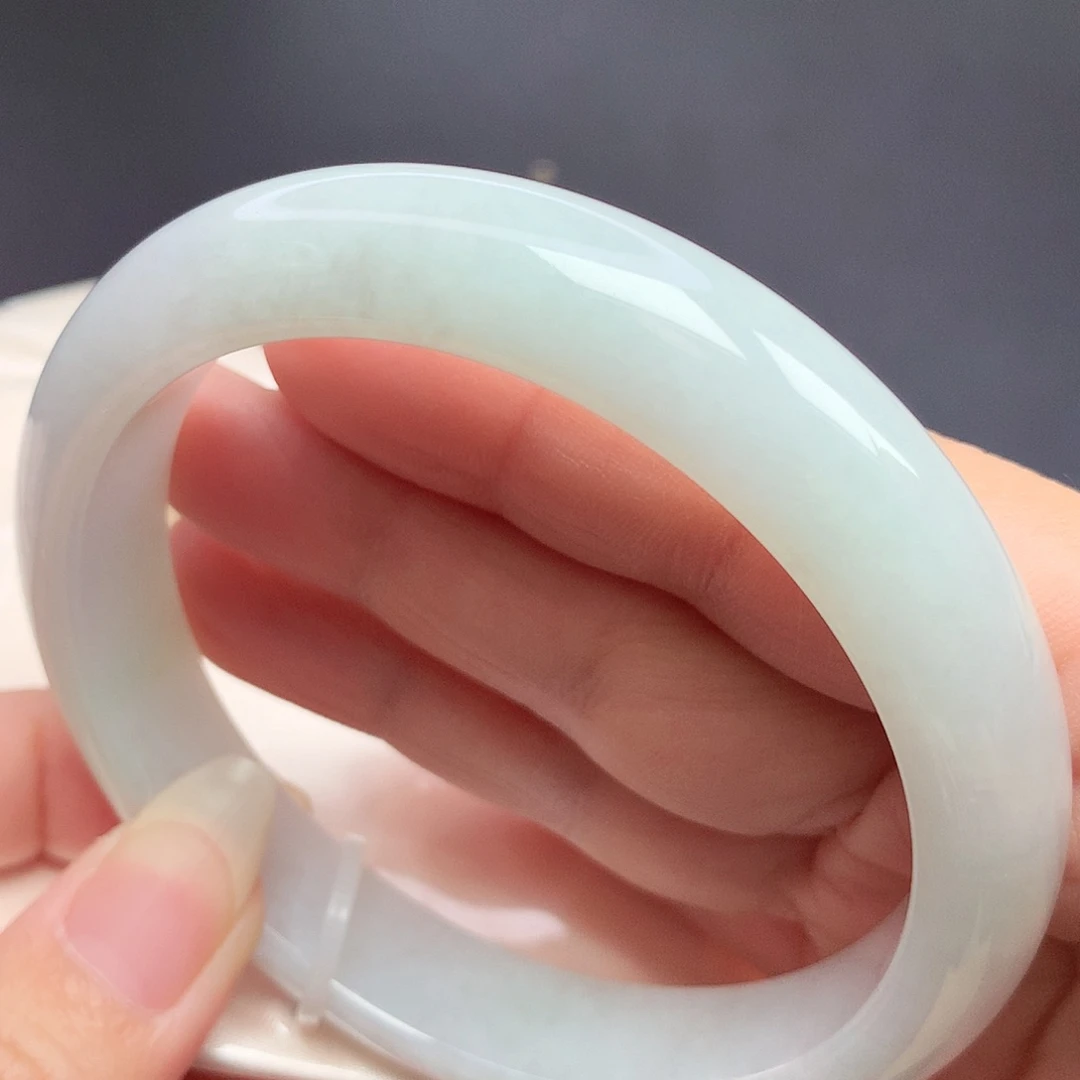 未镶嵌手镯翡翠63.5圈口