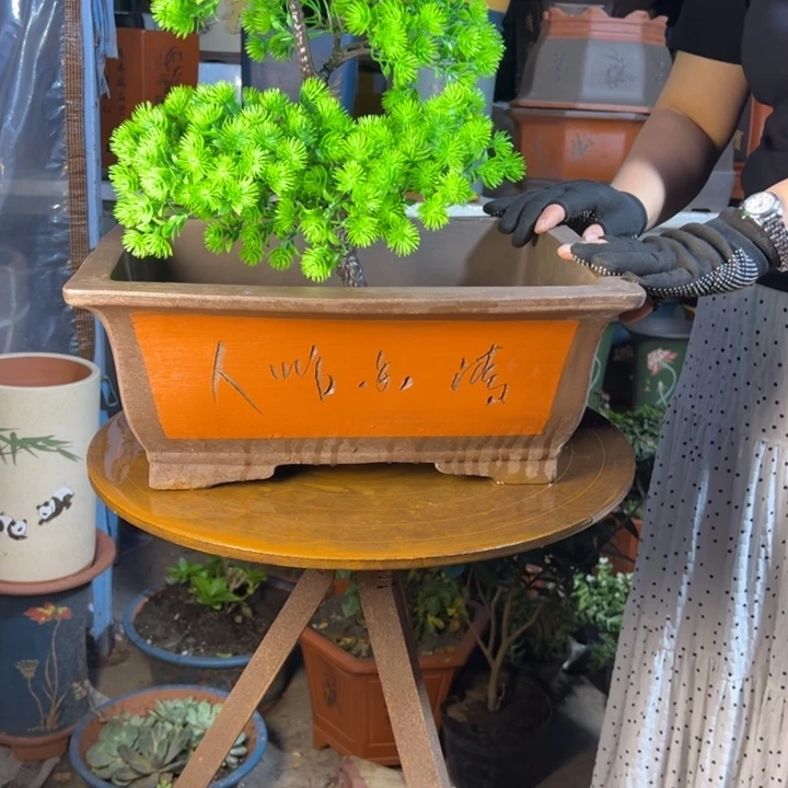 40红马槽花盆花盆花盆