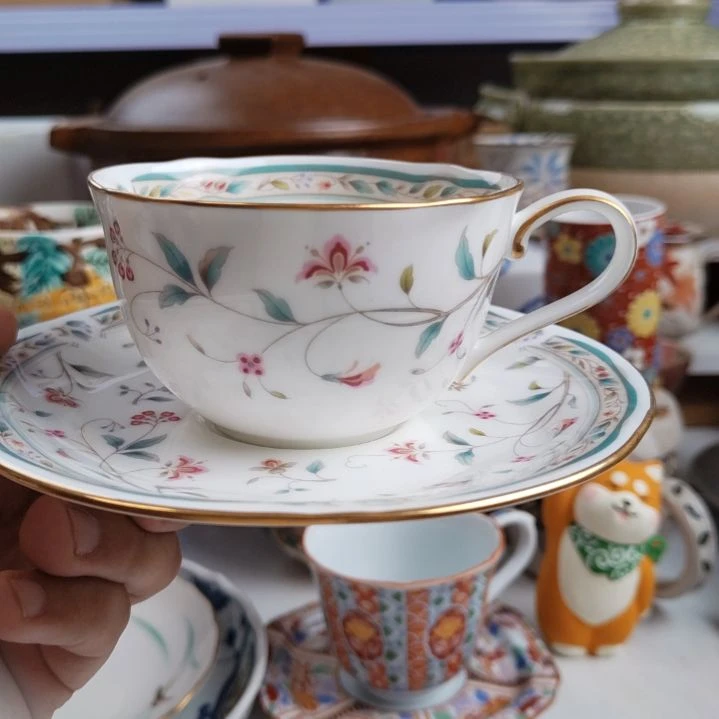 花更纱咖啡杯。。。。。。。。