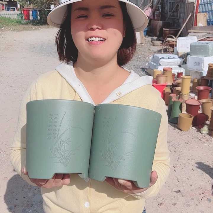 花盆紫砂宜兴紫砂精品花盆