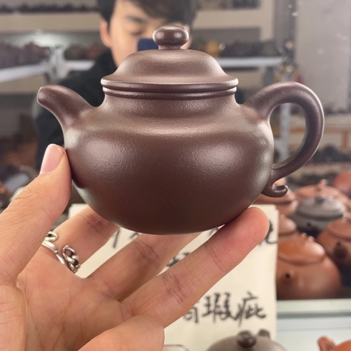 紫砂茶壶180cc底槽清茶壶