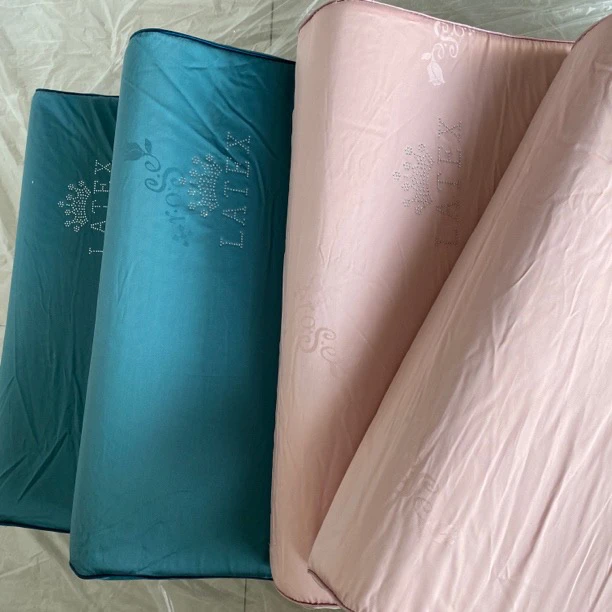 成人乳胶枕10/12厘米通用波浪形乳胶枕头纯色提花