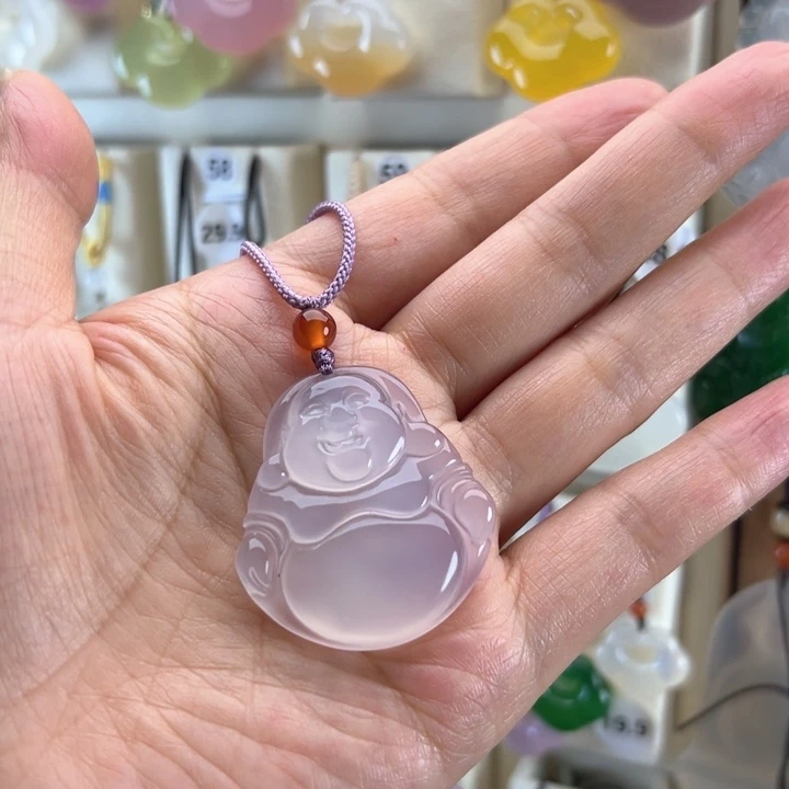 玛瑙/玉髓颈饰未镶嵌海***美