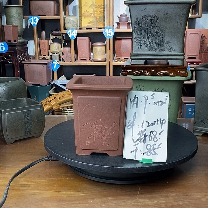 紫砂花盆最后一只68