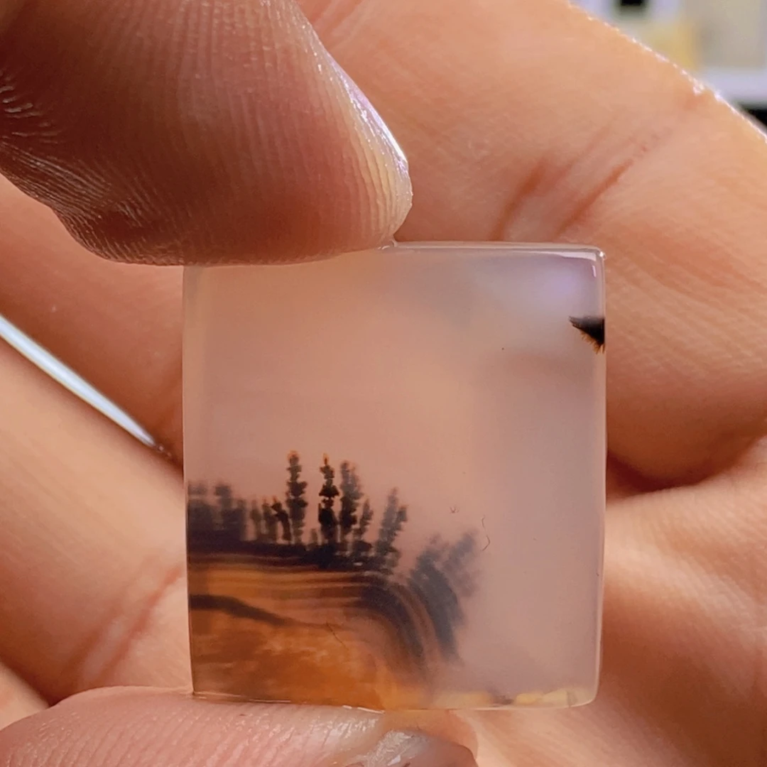 闲***云玛瑙/玉髓未镶嵌吊坠(不含链)