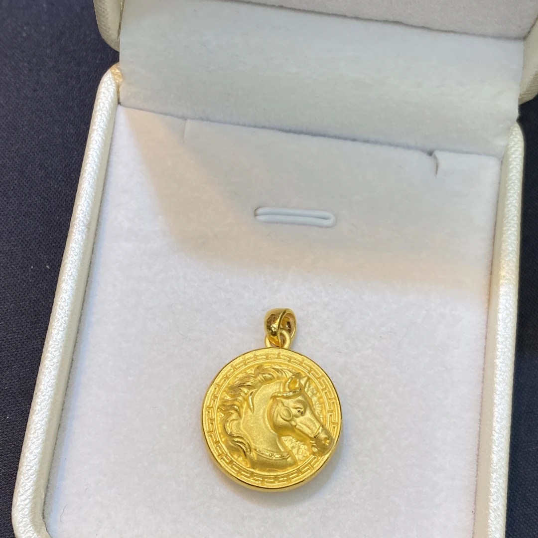 足金999（生肖马）投资金条攒黄金悦己送礼