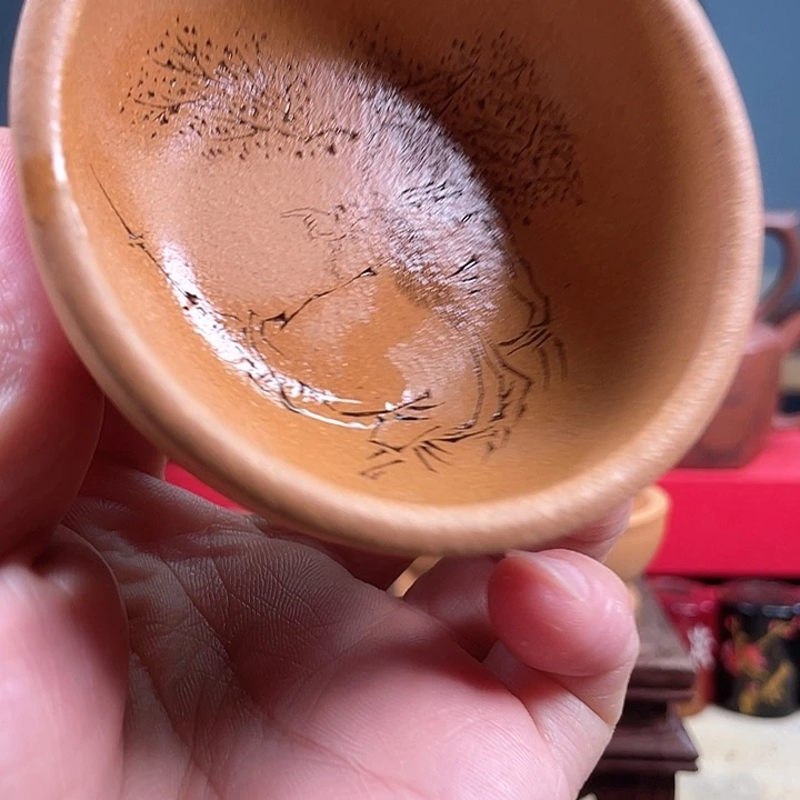 茶杯紫砂普洱茶碗微瑕