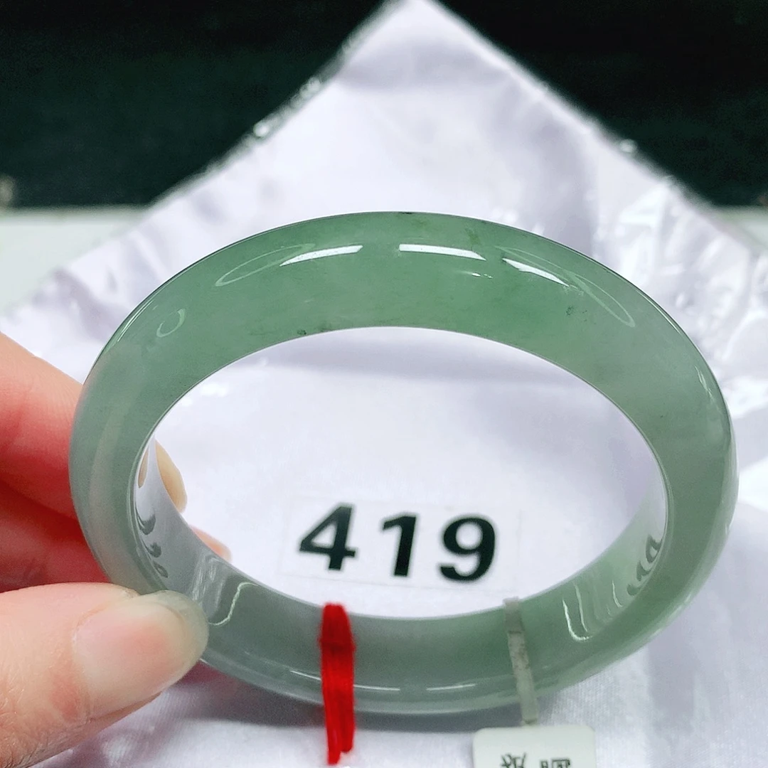 翡翠未镶嵌手镯40号翡翠手镯