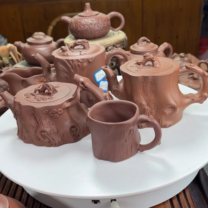 帝***世紫砂茶壶紫砂花茶