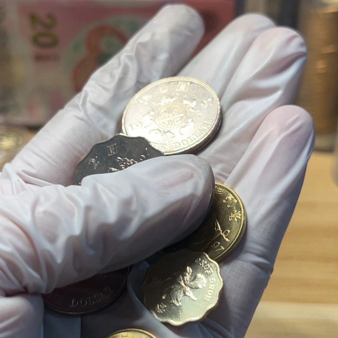 其他普通金属紫荆花6枚套装