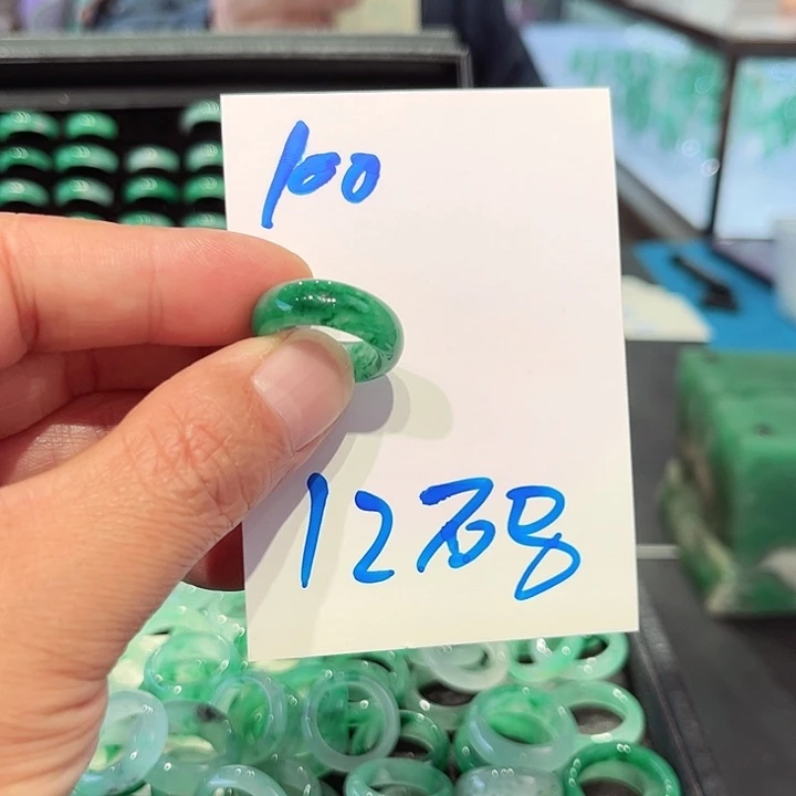 石英质玉未镶嵌戒圈